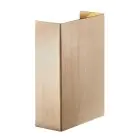 Nordlux Fold 10 Wall Light Brass Gold Up & Down 7.5W 225lm - 830 Warm White